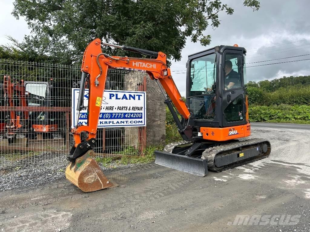 Hitachi ZX 26 U-6 Εκσκαφάκι (διαβολάκι) < 7t