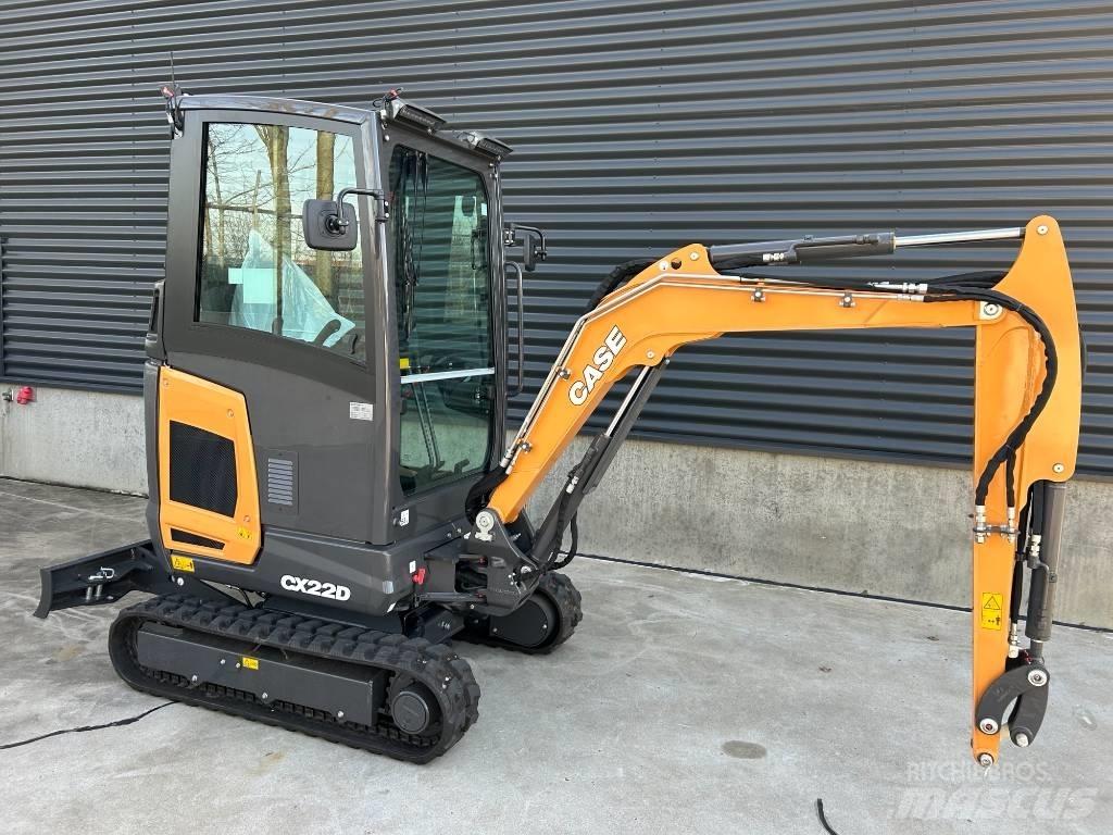 CASE CX 22 D Εκσκαφάκι (διαβολάκι) < 7t