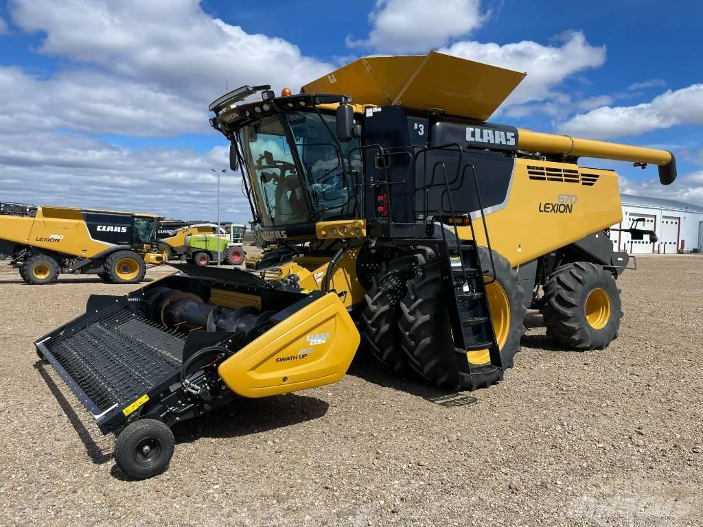 CLAAS 670 Θεριζοαλωνιστικές μηχανές