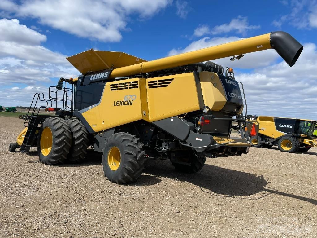 CLAAS 670 Θεριζοαλωνιστικές μηχανές