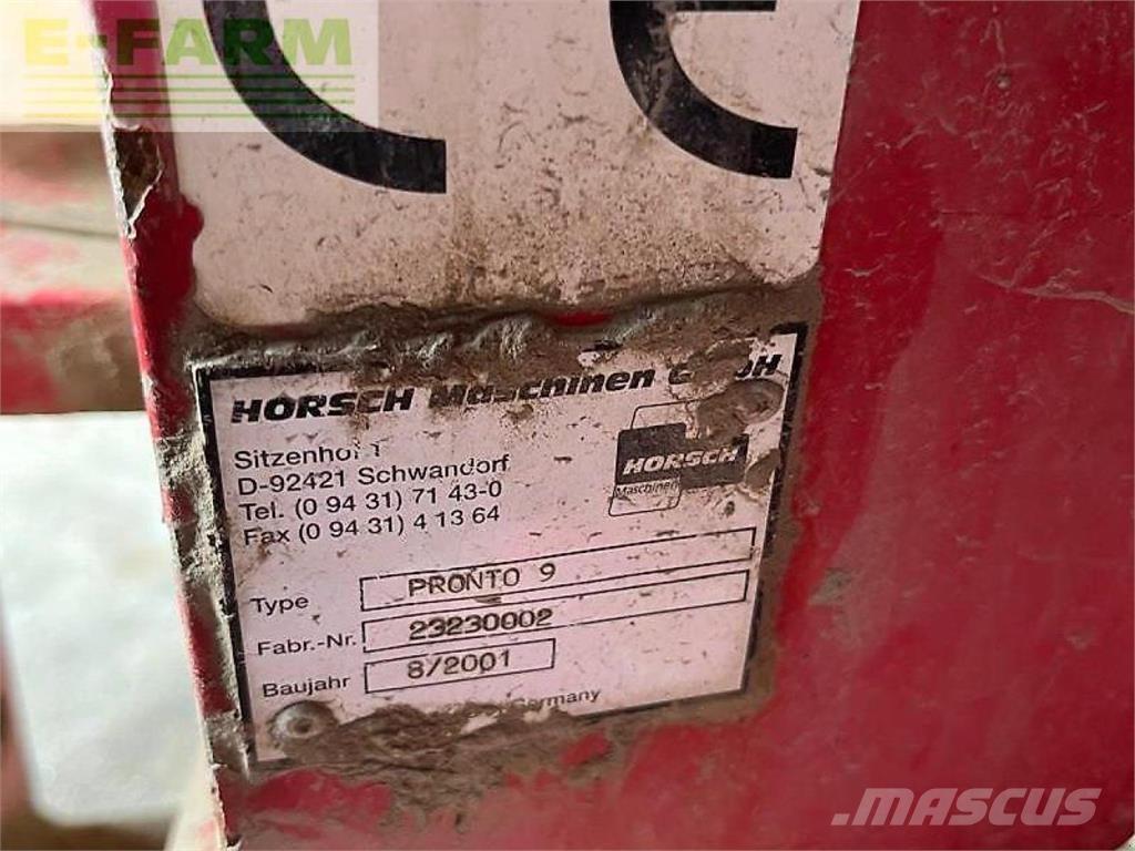 Horsch pronto rx9 Σπορείς