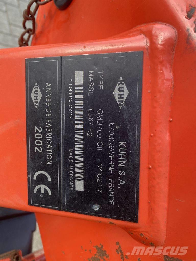 Kuhn GMD 700 G II Χορτοκοπτικά