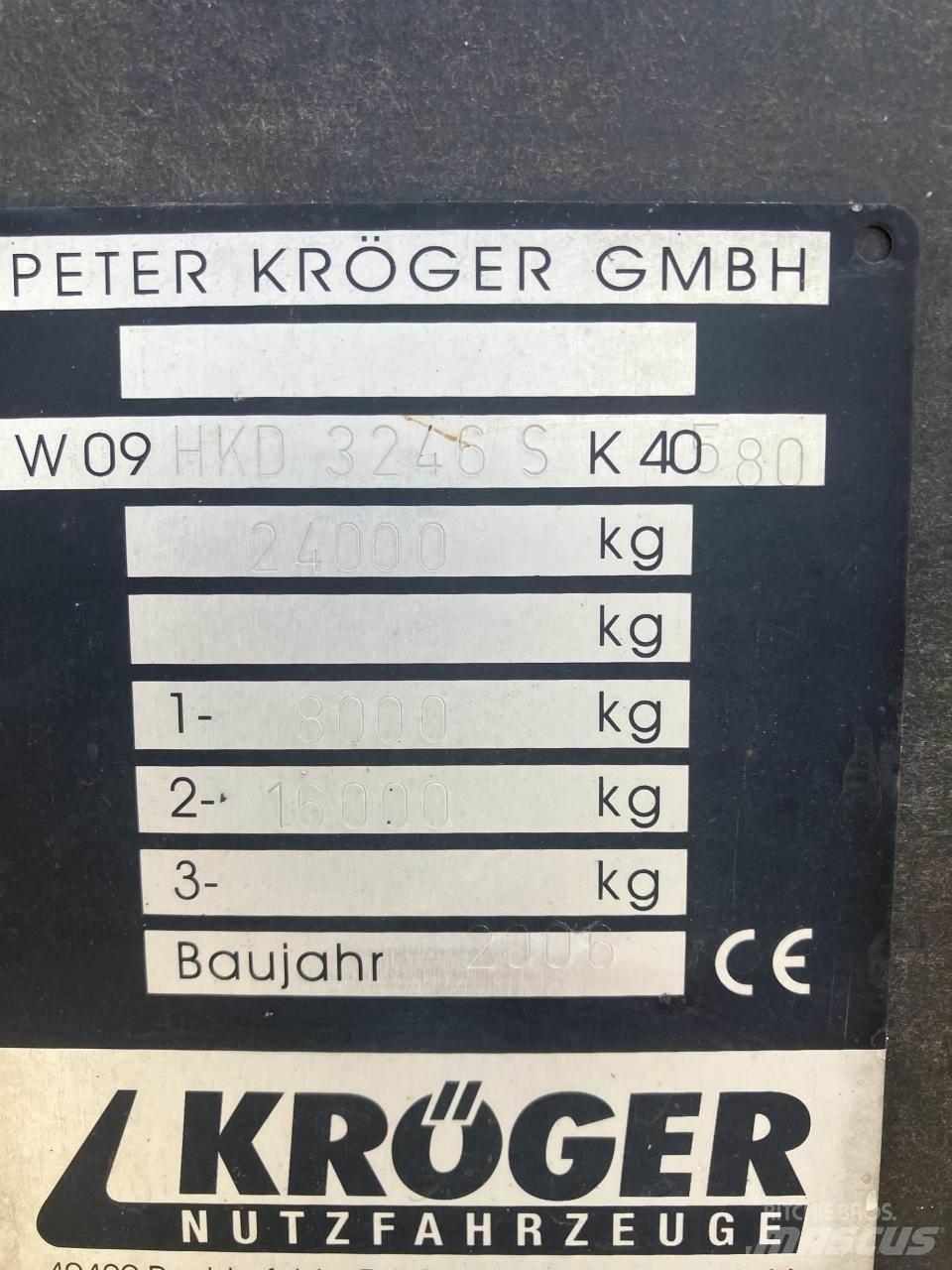 Kröger HKD 402 Ανατρεπόμενες ρυμούλκες