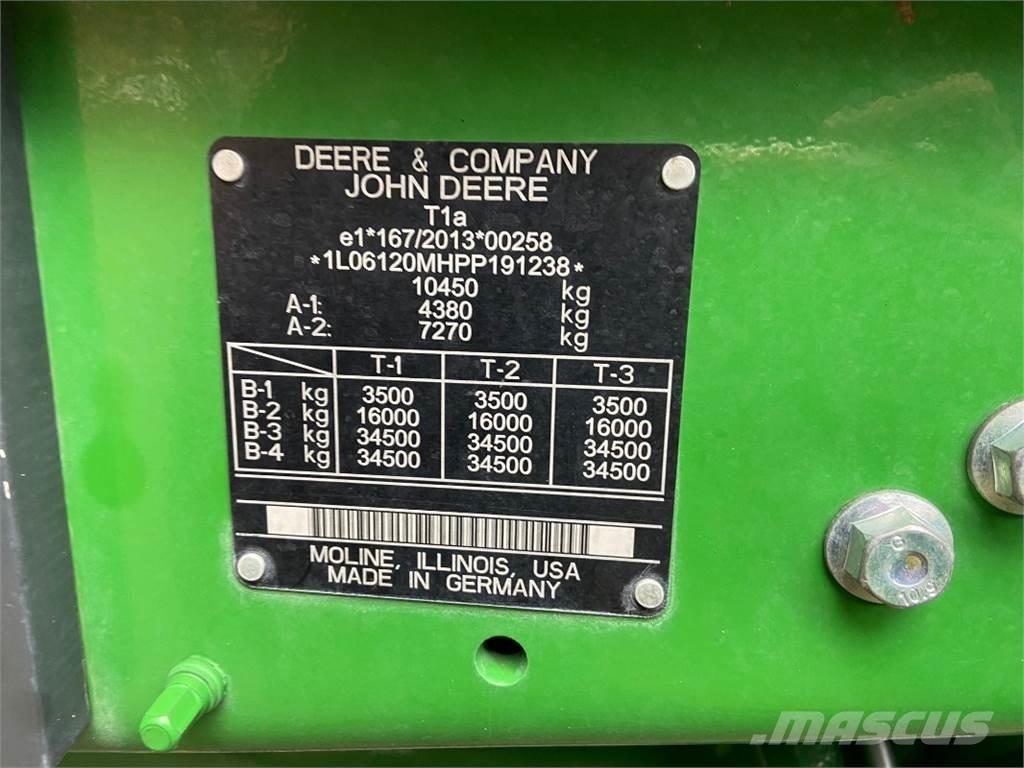 John Deere 6120M Τρακτέρ
