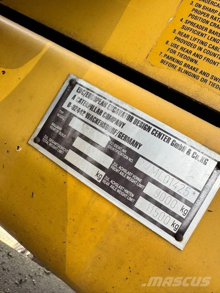 CAT M 315 Εκσκαφείς με τροχούς - λάστιχα