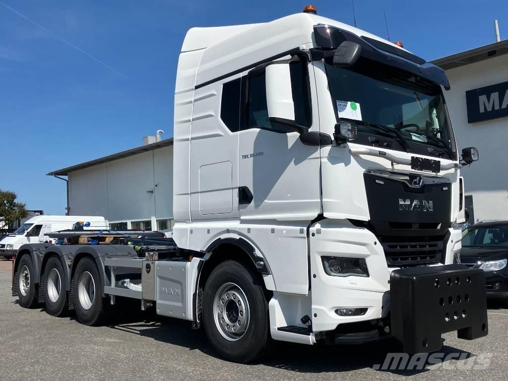 MAN TGX 35.520 Φορτηγά ανατροπή με γάντζο