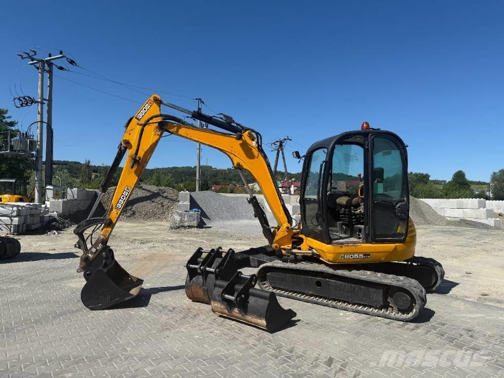 JCB 8055 RTS Εκσκαφάκι (διαβολάκι) < 7t