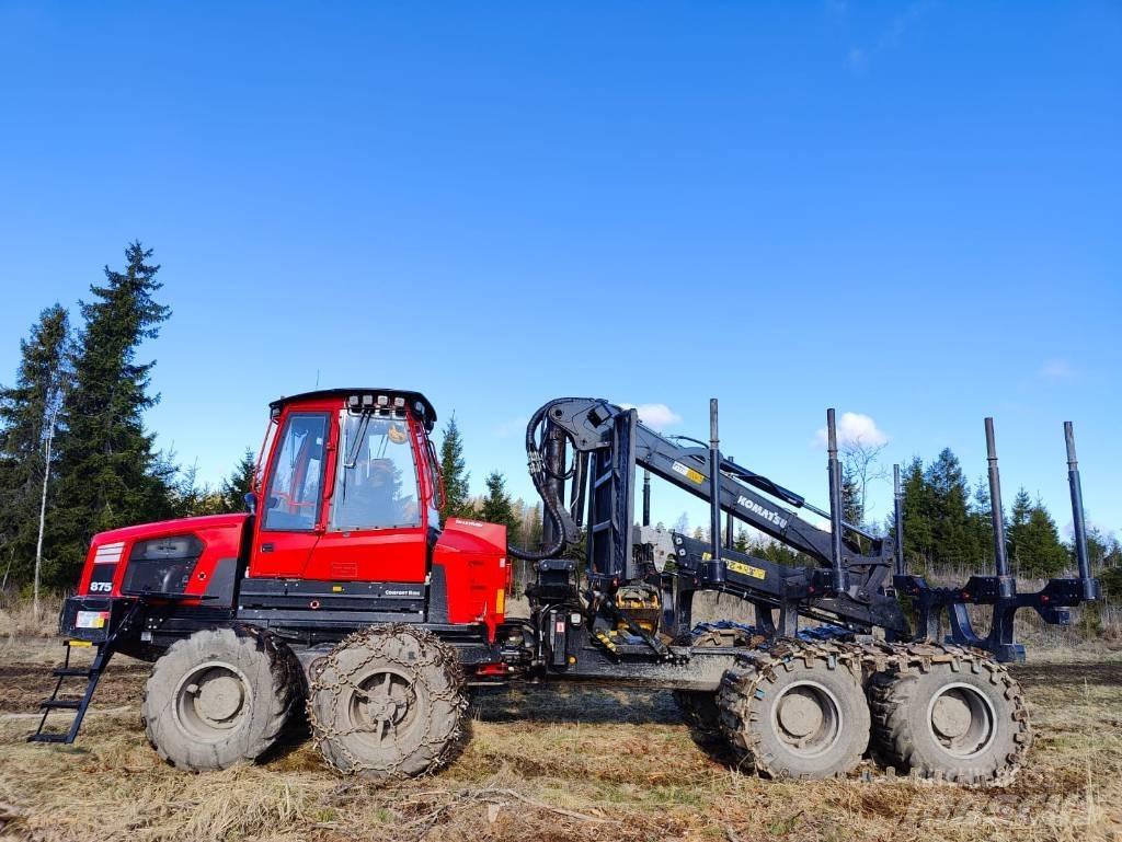 Komatsu 875 Μεταφορείς ξυλείας