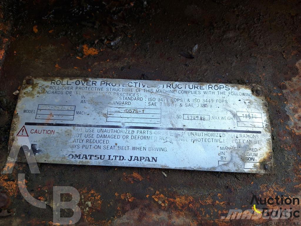 Komatsu D57S-1 Φορτωτές με ερπύστριες