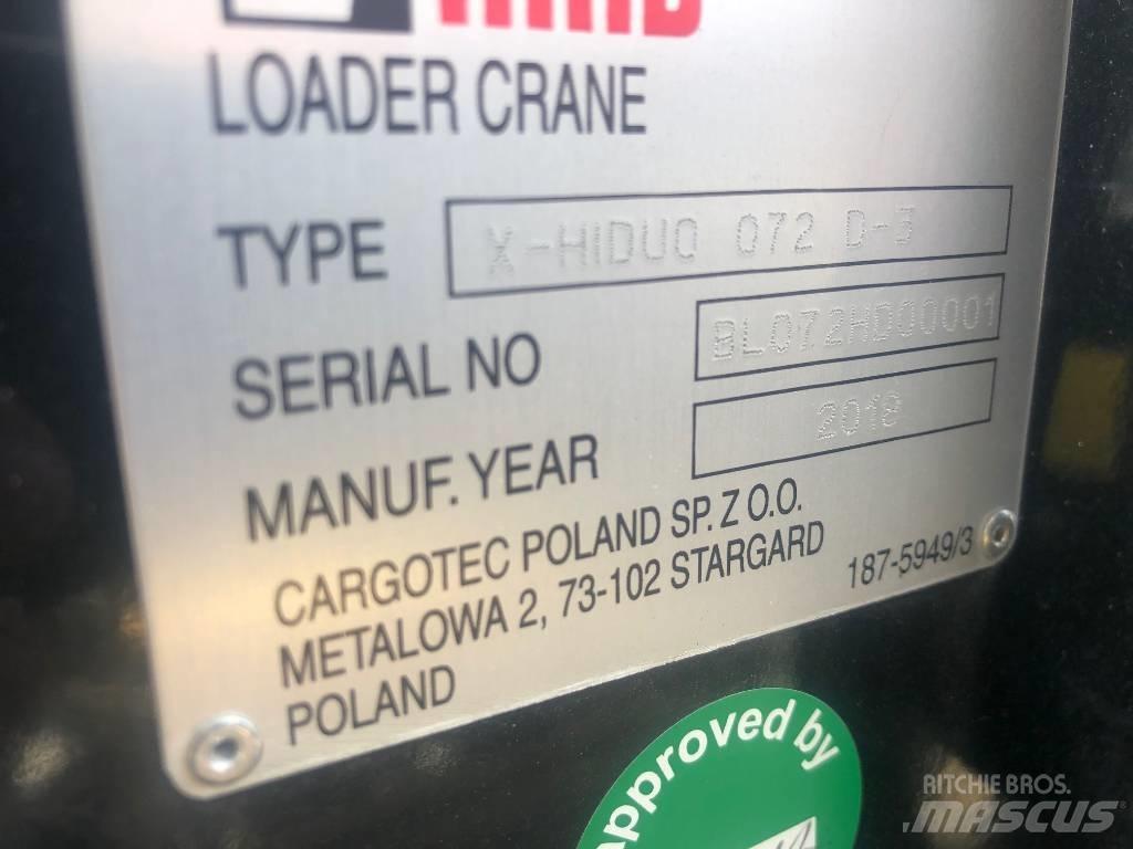 HIAB X-HiDuo 072 D-3 Γερανοί φορτωτές