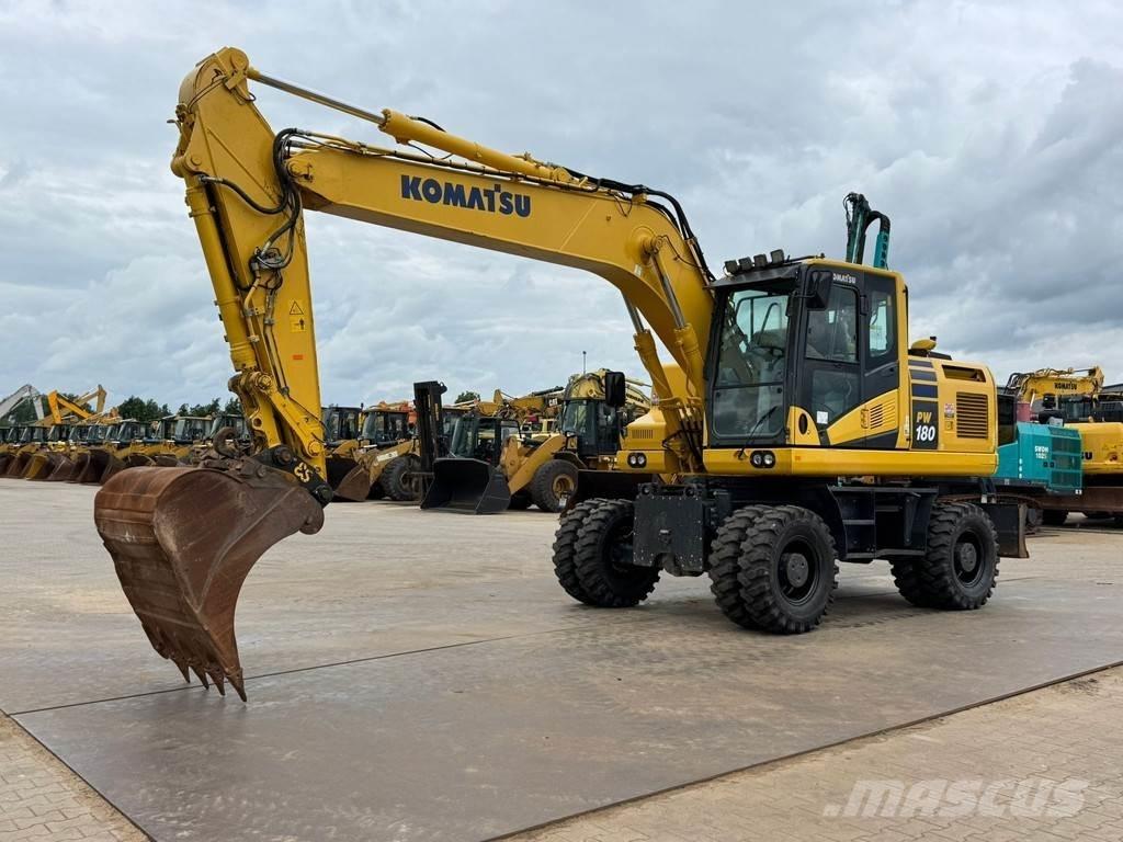 Komatsu PW180-11 Εκσκαφείς με τροχούς - λάστιχα