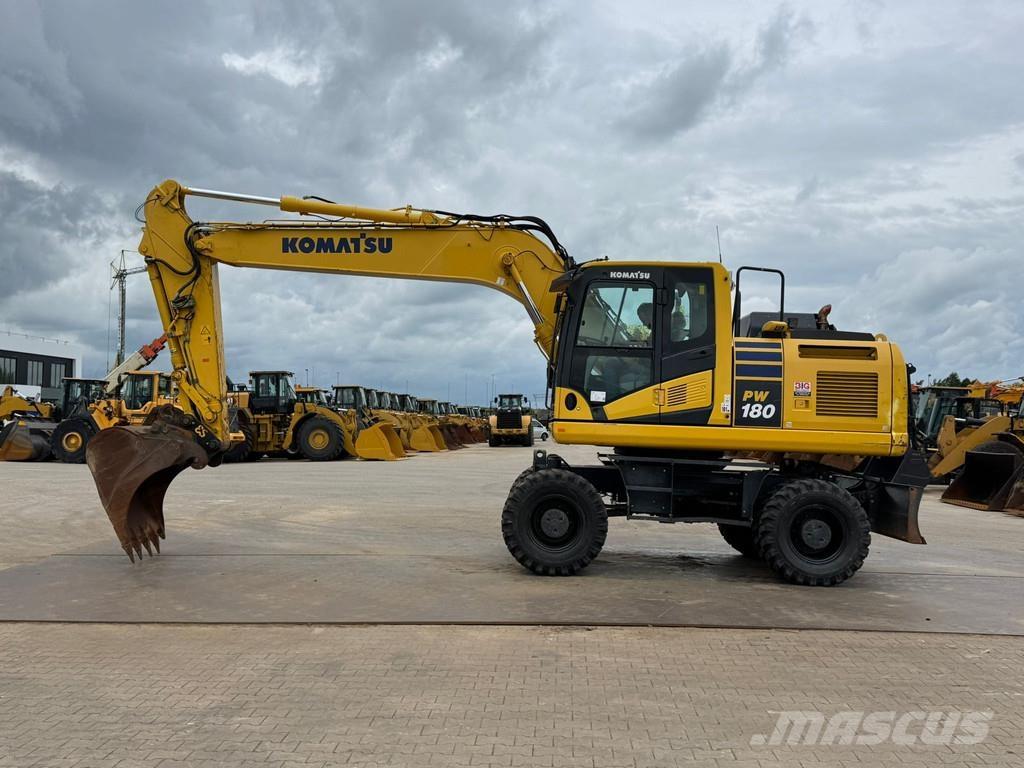 Komatsu PW180-11 Εκσκαφείς με τροχούς - λάστιχα
