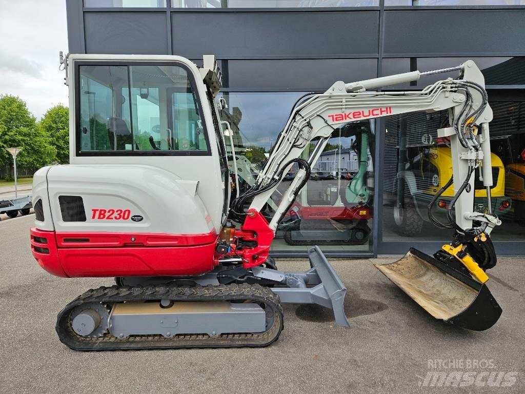 Takeuchi TB 230 Εκσκαφάκι (διαβολάκι) < 7t