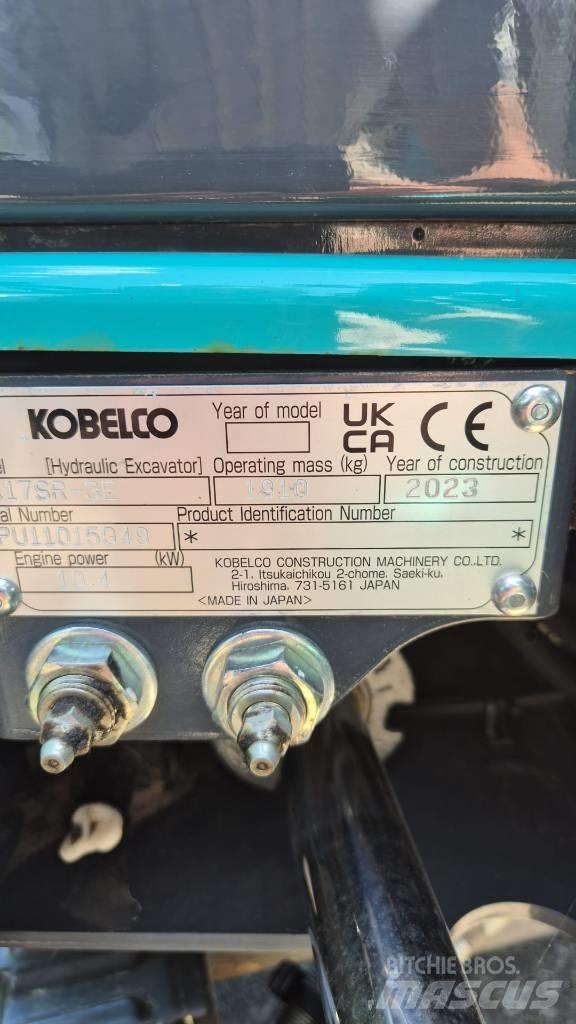Kobelco SK 17 SR Εκσκαφάκι (διαβολάκι) < 7t