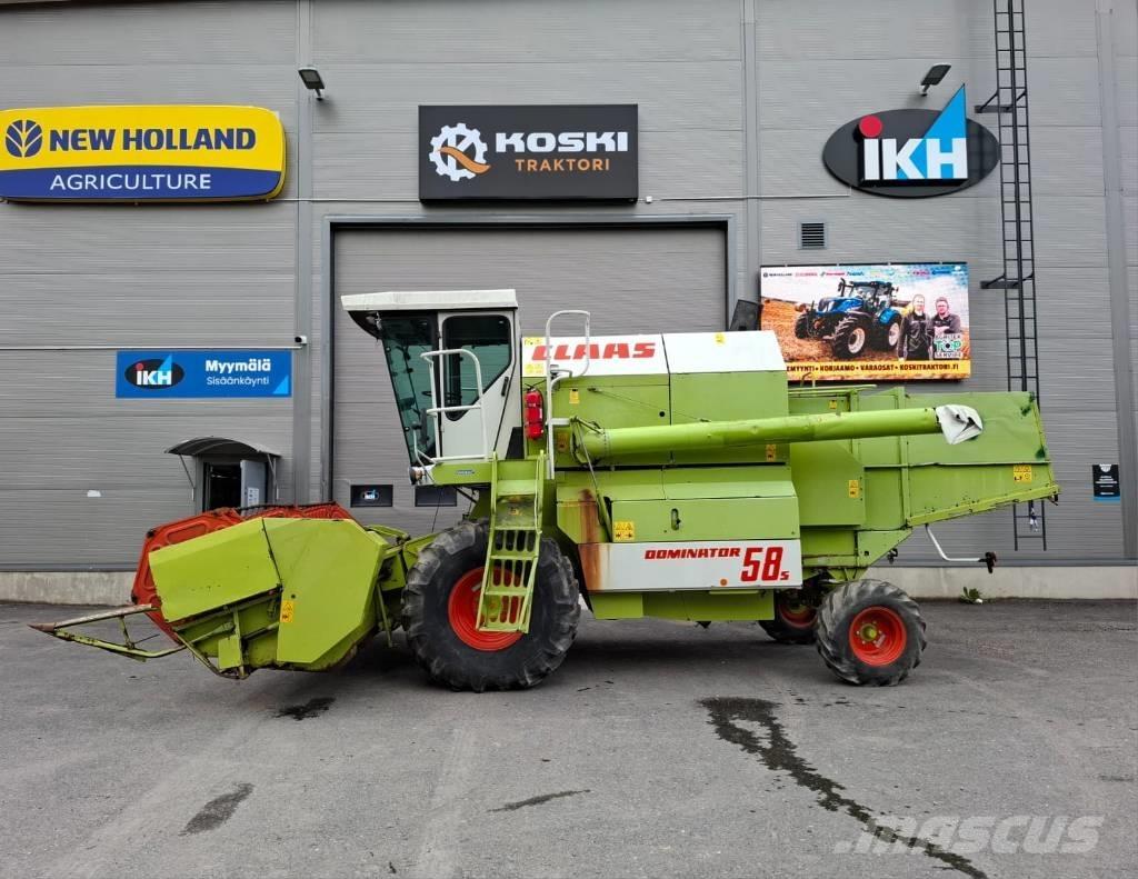 CLAAS Dominator 58 S Θεριζοαλωνιστικές μηχανές