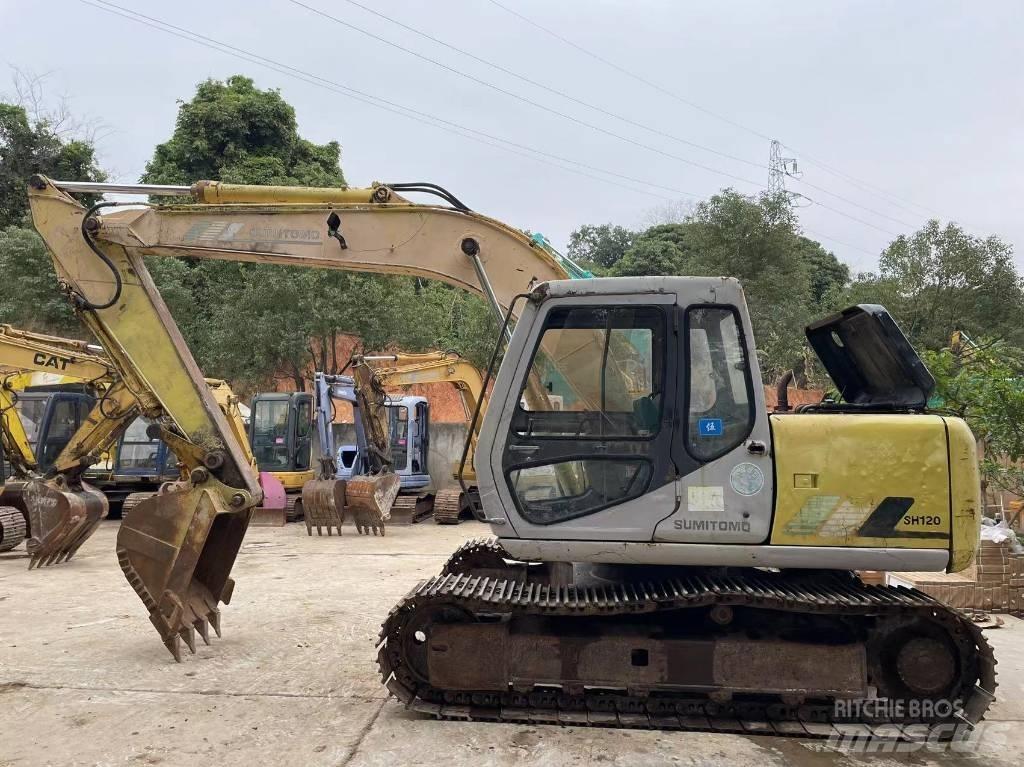 Sumitomo SH120 Εκσκαφείς με ερπύστριες