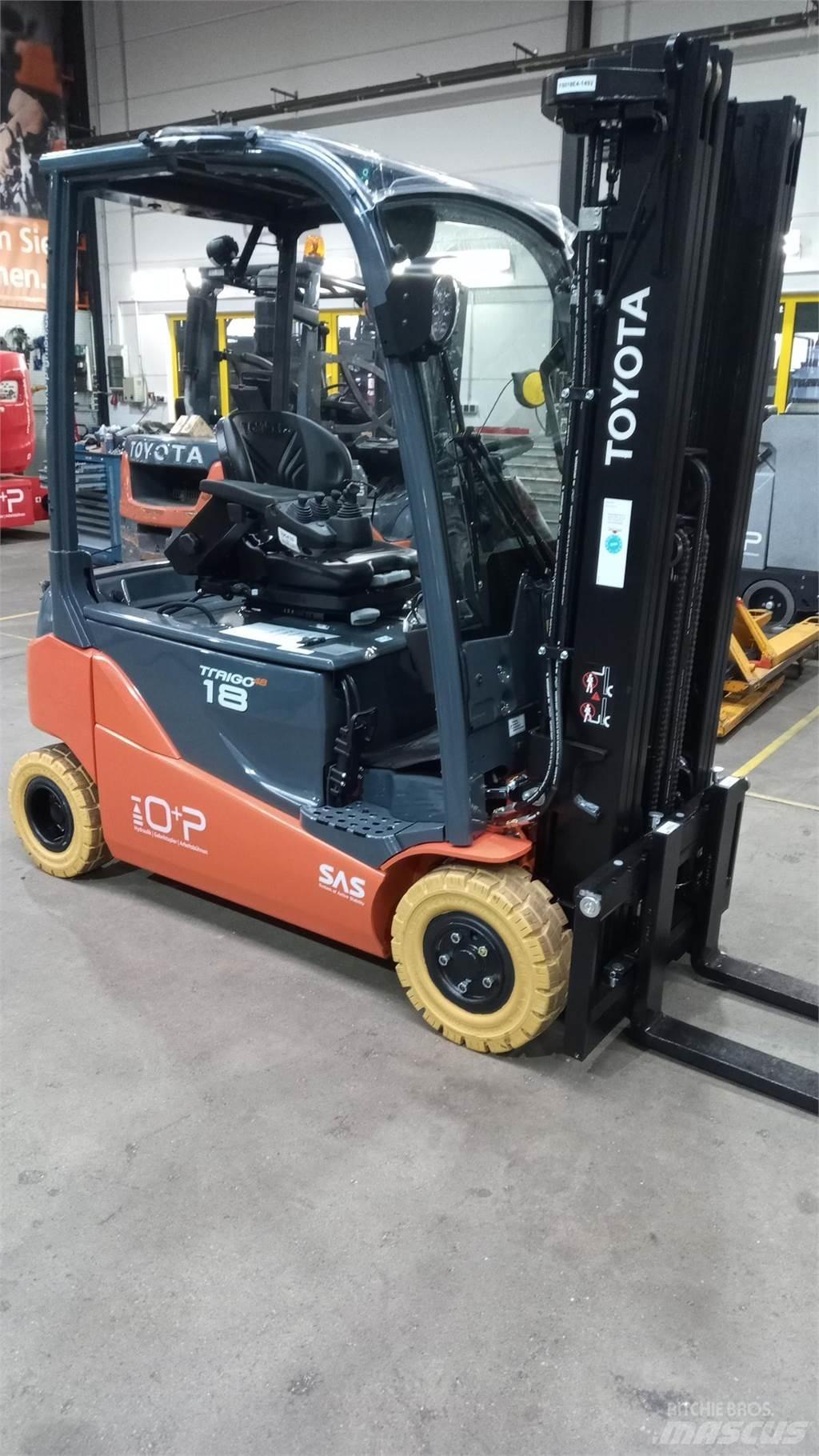 Toyota 8FBM18T Ηλεκτρικά περονοφόρα ανυψωτικά κλαρκ