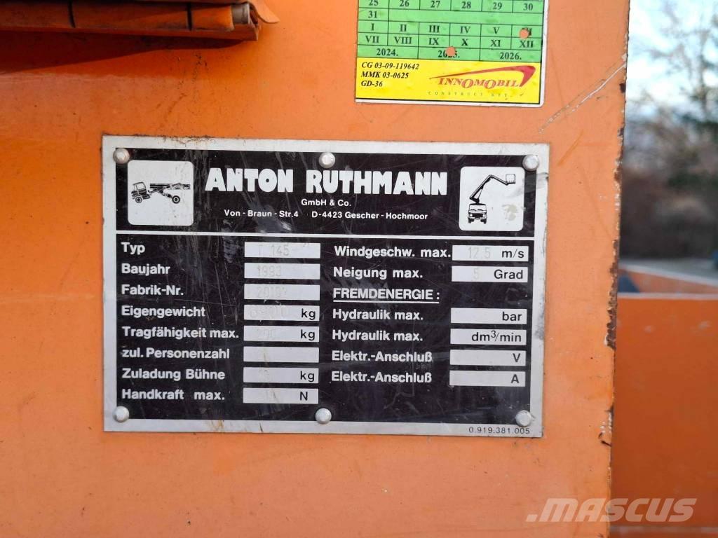 Mercedes-Benz 814 Φορτηγά με Γερανό