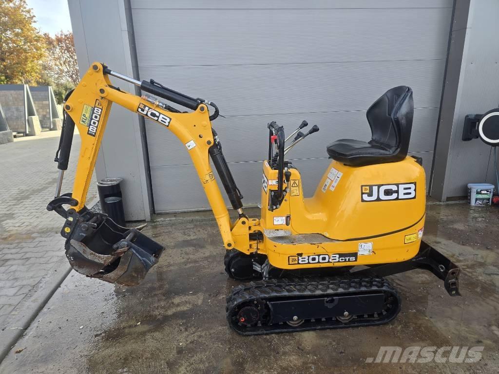 JCB 8008 CTS Εκσκαφάκι (διαβολάκι) < 7t