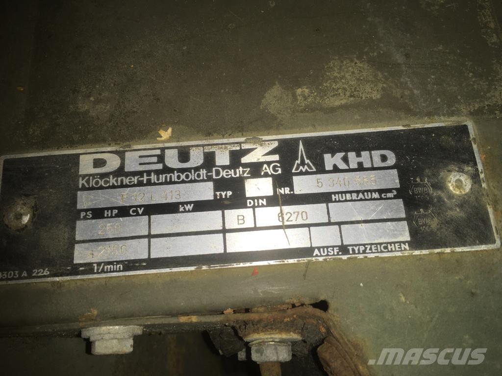 Deutz F12L413 USED Κατασκευές - Άλλα