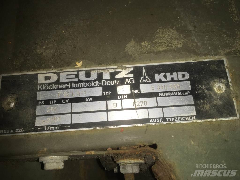 Deutz F12L413 USED Κατασκευές - Άλλα