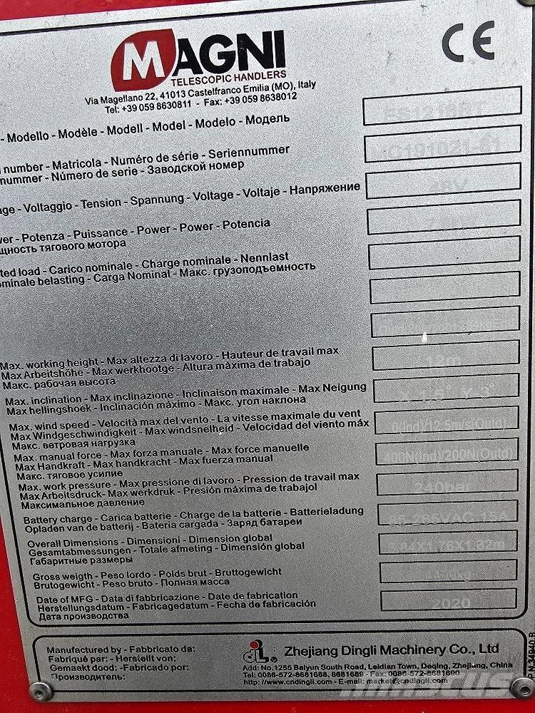 Magni ES 1218 RT Ανυψωτήρες ψαλιδωτής άρθρωσης