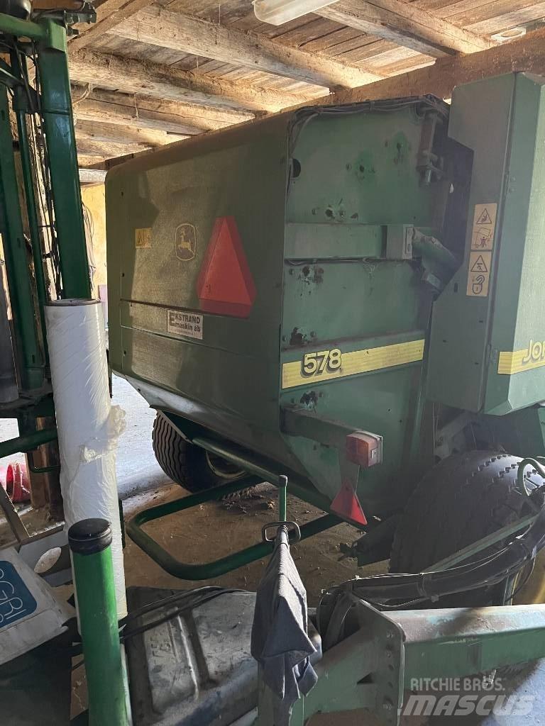 John Deere 578 Πρέσες κυλινδρικών δεμάτων