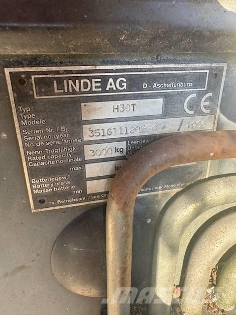Linde H 30 T Περονοφόρα ανυψωτικά κλαρκ με φυσικό αέριο LPG