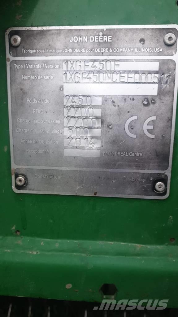 John Deere F 450 Πρέσες κυλινδρικών δεμάτων
