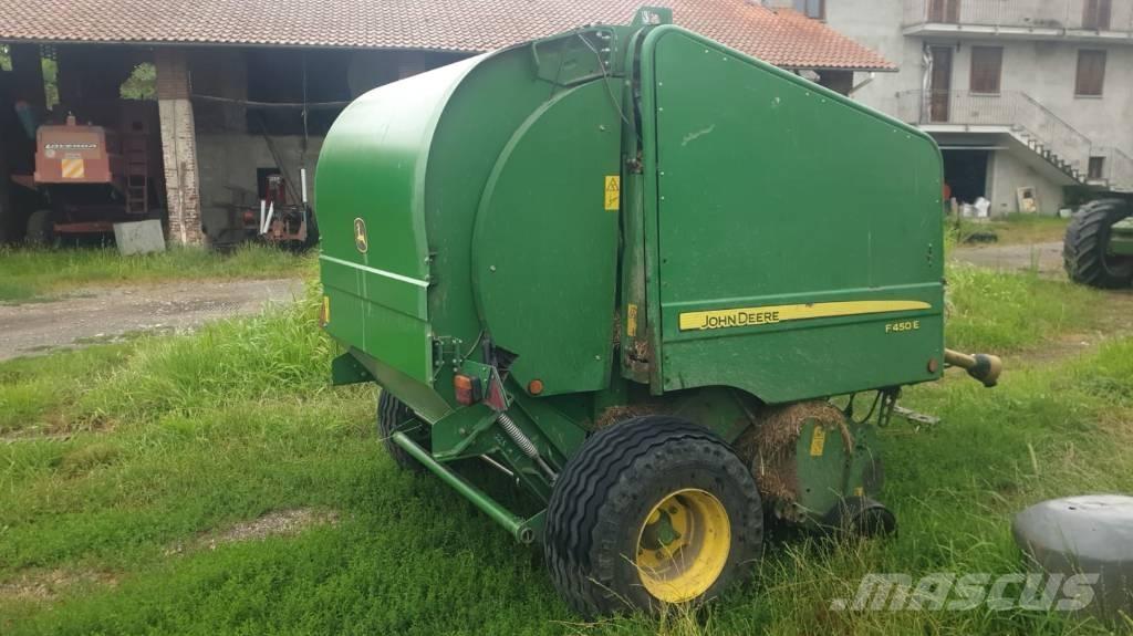 John Deere F 450 Πρέσες κυλινδρικών δεμάτων