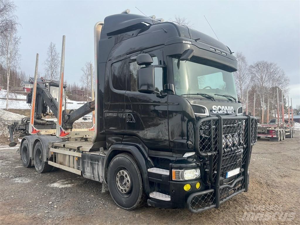 Scania R 580 Φορτηγά ξυλείας