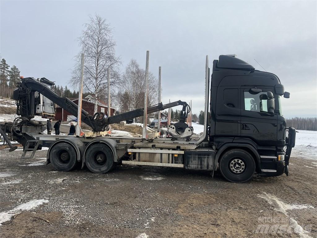 Scania R 580 Φορτηγά ξυλείας