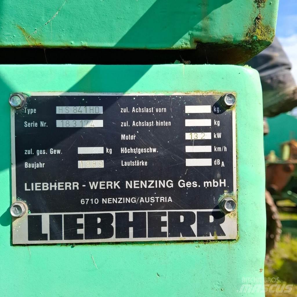 Liebherr HS 841 Γερανοί με ερπύστριες