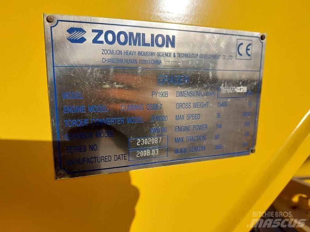 Zoomlion PY190B Γκρέιντερς