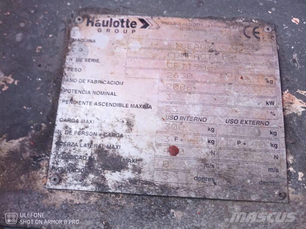 Haulotte Compact 12 Ανυψωτήρες ψαλιδωτής άρθρωσης