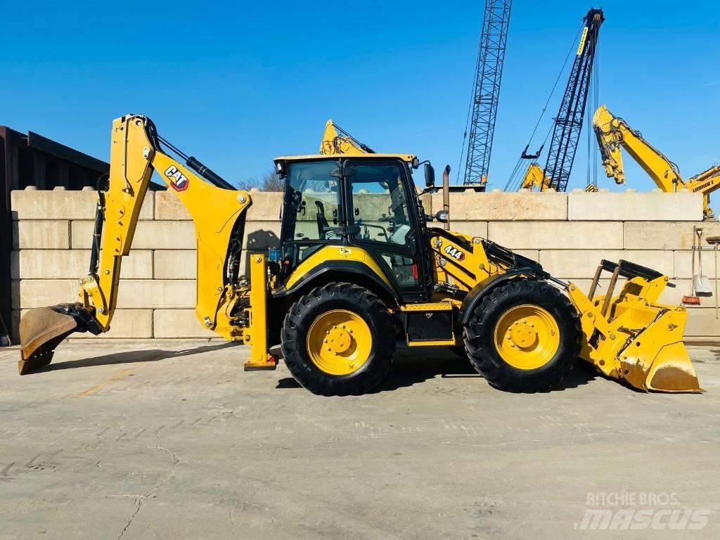 CAT 444  4x4 Εκσκαφείς Φορτωτές τύπου JCB