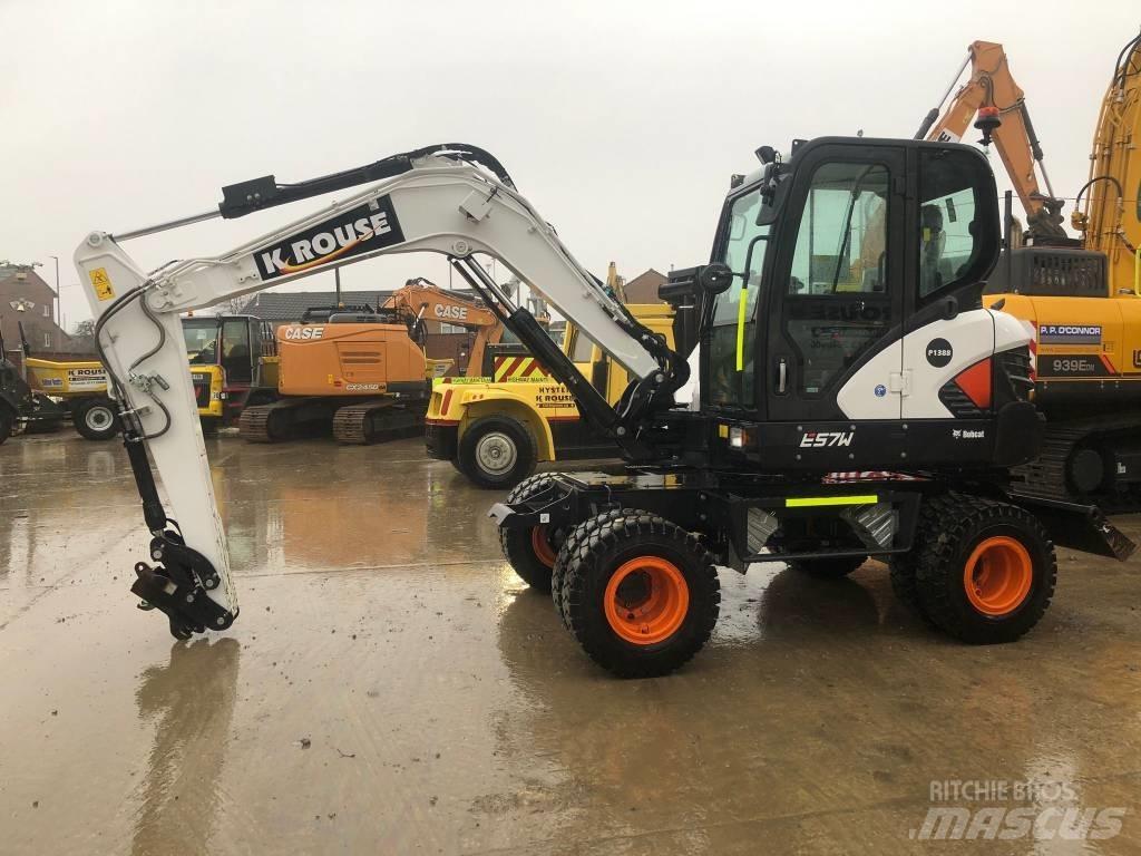 Bobcat E 57 W Εκσκαφείς με τροχούς - λάστιχα