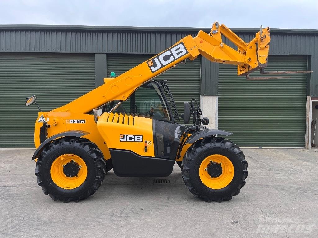 JCB 531-70 Agri Συστήματα τηλεχειρισμού για τη γεωργία