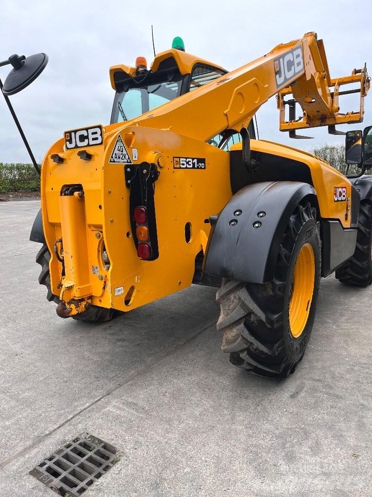 JCB 531-70 Agri Συστήματα τηλεχειρισμού για τη γεωργία