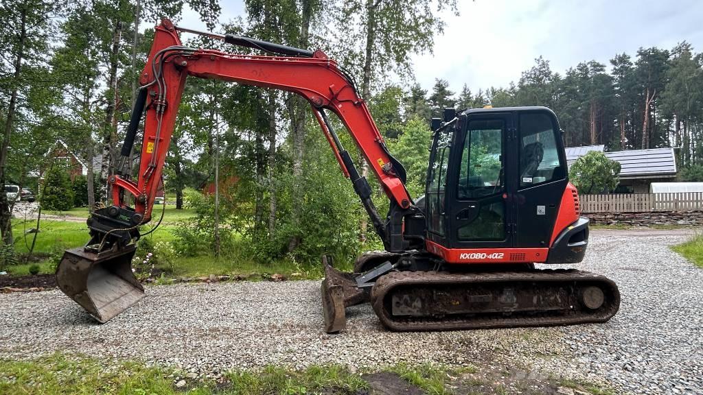 Kubota KX 080-4 CX Μίνι εκσκαφείς 7t - 12t