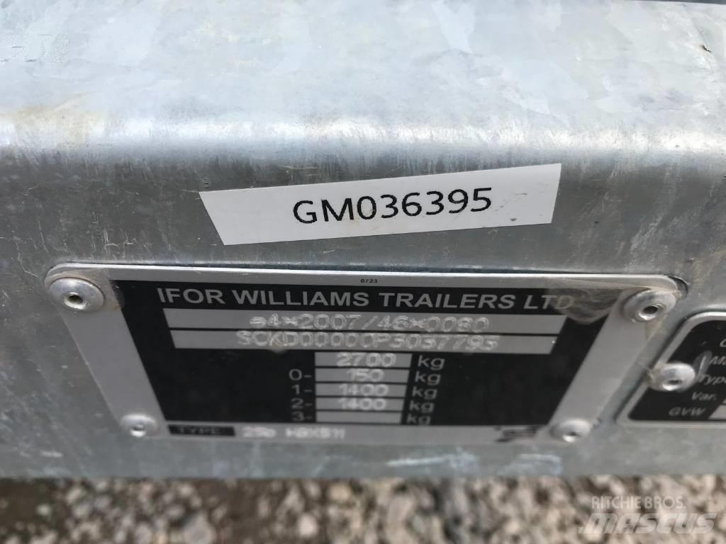 Ifor Williams HBX511 Λοιπές ρυμούλκες