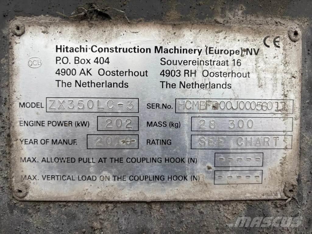 Hitachi ZX350LC-3 Εκσκαφείς με ερπύστριες