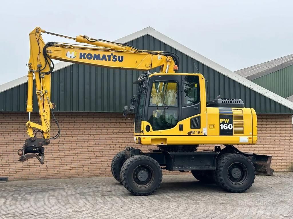 Komatsu PW160-8 Εκσκαφείς με τροχούς - λάστιχα