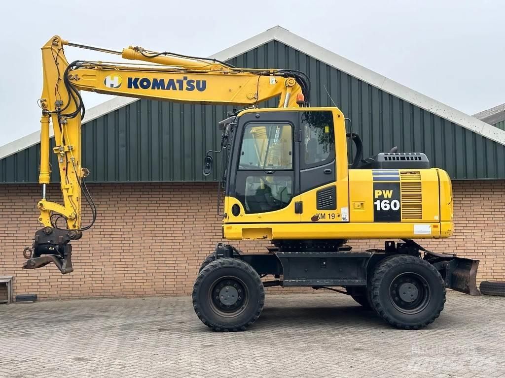 Komatsu PW160-8 Εκσκαφείς με τροχούς - λάστιχα