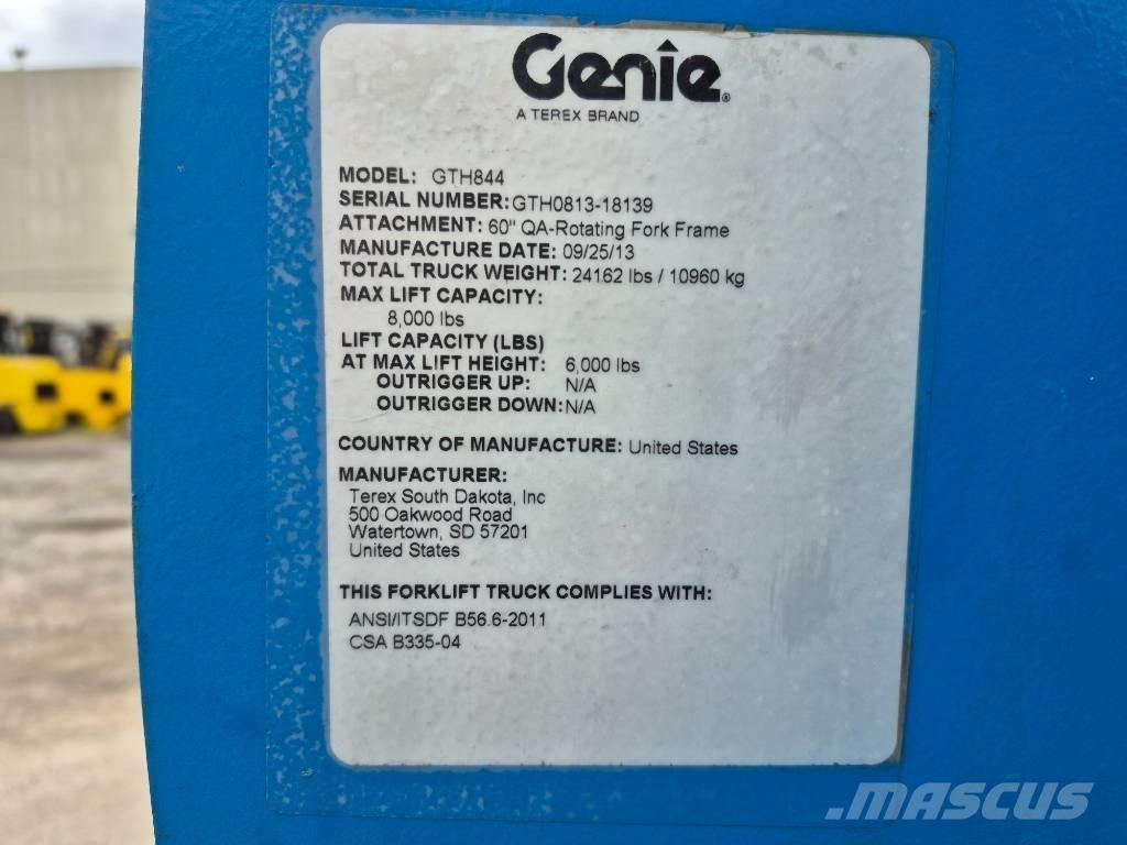 Genie GTH 844 Τηλεσκοπικοί ανυψωτές
