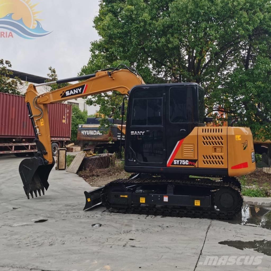 Sany SY 75 C Εκσκαφείς με ερπύστριες