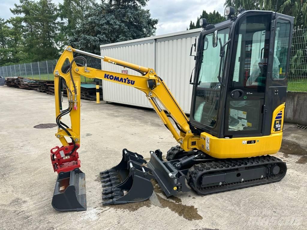 Komatsu PC 16 R-3HS Εκσκαφάκι (διαβολάκι) < 7t