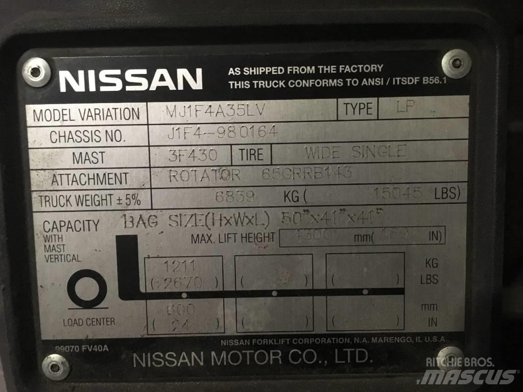 Nissan 80 Περονοφόρα ανυψωτικά κλαρκ - άλλα