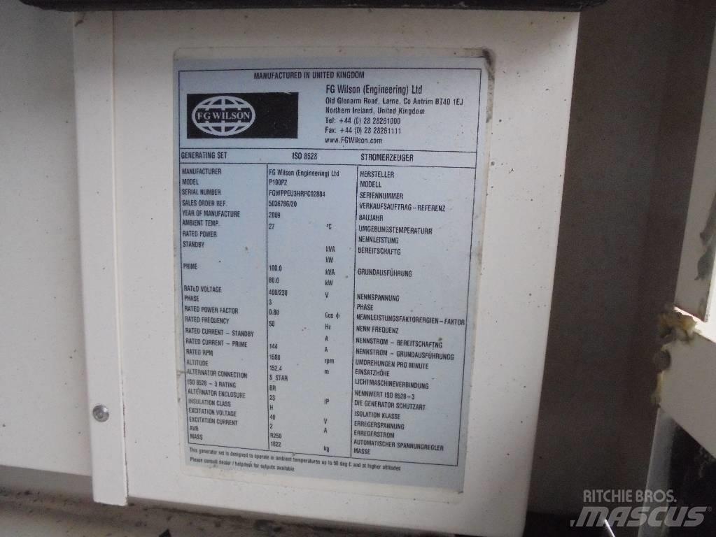 Wilson P100 P2 Γεννήτριες ντίζελ