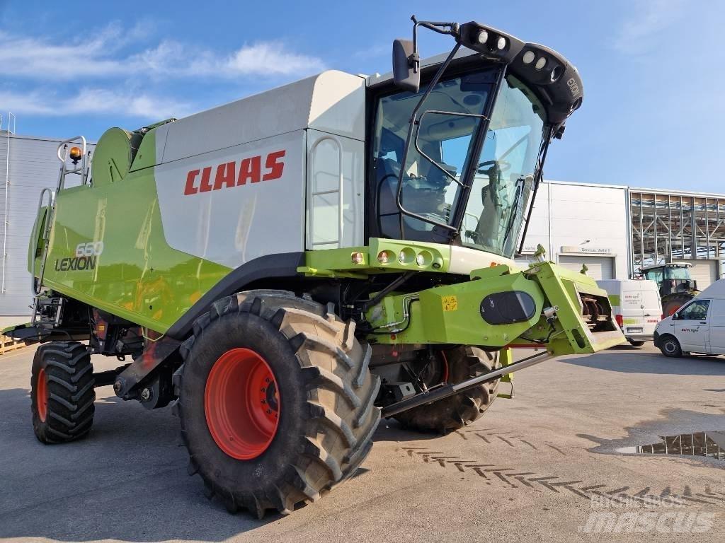 CLAAS Lexion 660 Θεριζοαλωνιστικές μηχανές